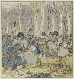 Attaque audacieuse du lieutenant Demidovitch - L. Malespine