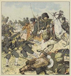 Une charge de cosaques - L. Malespine