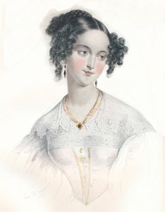Mary Teresa, épouse du seizième comte de Shrewsbury, 1834 - L Mansion