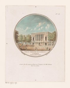 Vue du théâtre de l