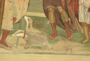 La vie de Saint Benoît (détail) - L. and Sodoma, G. Signorelli
