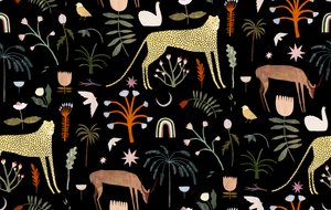 Motif de jardin sauvage, 2018 - Léa Le Pivert