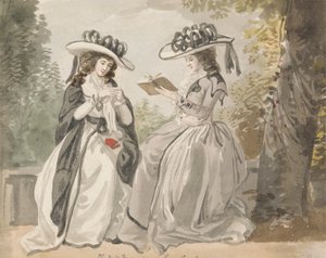 Les demoiselles Van et Lady Salisbury - Lady Salesbury