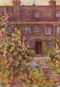École Grey Coat, Westminster (lithographie en couleur) - Lady Victoria Marjorie Harriet Manners