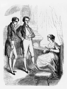 Rastignac présenté à Madame de Nucingen, illustration de 