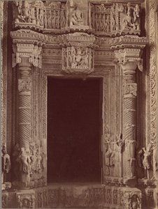 Porte intérieure Sas Bahu Temple, Gwalior - Lala Deen Dayal