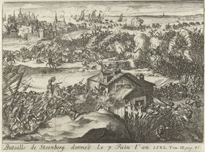 Bataille de Steenberg, donnée le 7 juin 1583
