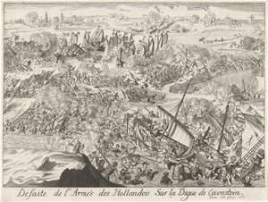 Bataille pour la digue de Kauwenstein, 1585 (Défaite de l
