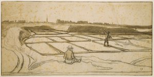 Exploitation du sel à Le Croisic, 1645 - Lambert Doomer