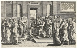 Esther devant Assuérus - Lambert Lombard