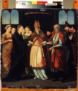Le Mariage de Marie et de Joseph - Lambert Lombard