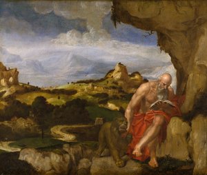 Saint Jérôme dans le désert, milieu du XVIe siècle