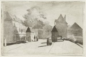 Vue de la ville - Lambertus  Hardenberg