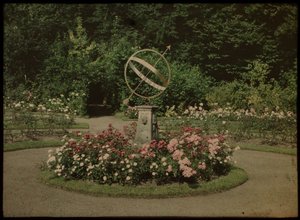 Cadran solaire dans le jardin de la maison Kersbergen, Zeist - Lambertus Hendrik van Berk
