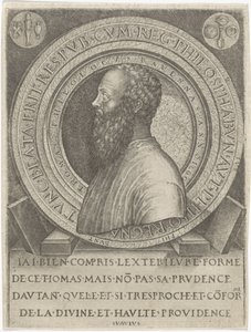 Portrait du philologue Thomas de Ravenne - Lambertus Suavius
