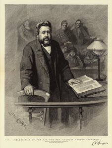 Célébrités du jour, le révérend Charles Haddon Spurgeon - Lance Calkin