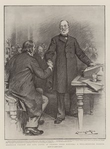 Le professeur Virchow et Lord Lister à l