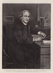 Le très révérend Edward White Benson, DD, archevêque de Canterbury - Lance Calkin