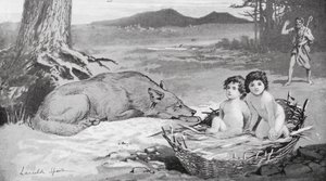 Le berger a vu que le loup s