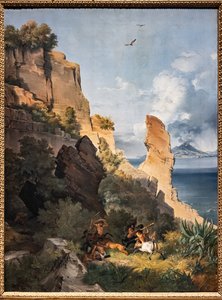 Paysage avec chasse aux centaures - Lancelot Théodore Turpin de Crissé de Crissé