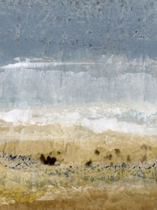 Paysage océanique abstrait
