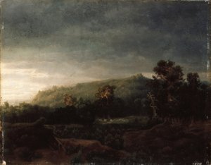 Une forêt - Lars Hertervig