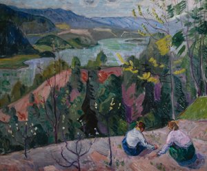 Filles dans le champ de fraises - Lars Jorde