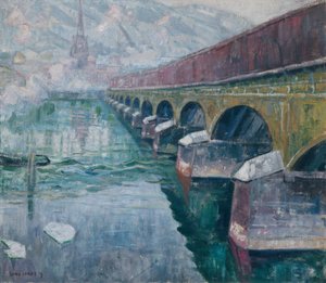 Le vieux pont de la ville, Drammen - Lars Jorde