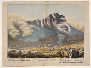 "Hjortetakken", vu de la vallée de Kobbefjorden, Groenland - Lars Møller