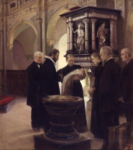 Un baptême - Larsen