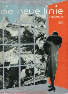 Couverture du magazine die neue linie, septembre 1929, 1929