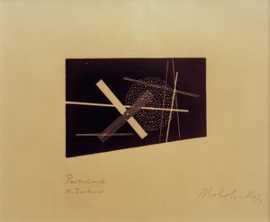 Sans titre (Composition constructiviste) - Laszlo Moholy Nagy