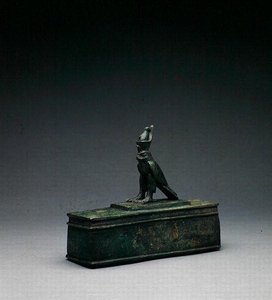 Reliquaire de faucon - Late Period Egyptian