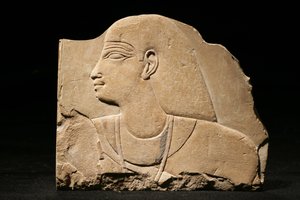 Mentu-em-hat, fin de la 25e Dynastie-début de la 26e Dynastie, vers 660-650 av. J.-C. (calcaire)