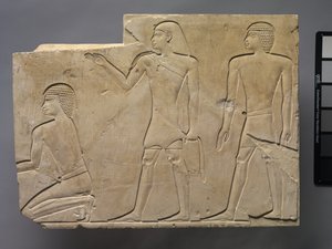 Prêtres accomplissant des rites funéraires, vers 667-647 av. J.-C. - Late Period Egyptian