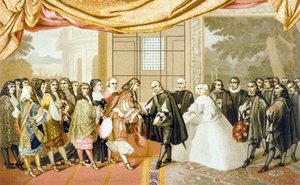 Rencontre entre Louis XIV et Philippe IV à l