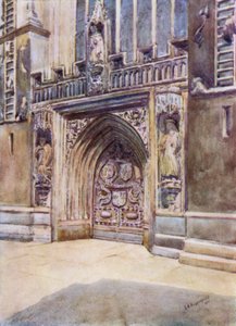 Abbaye de Bath, Porte Ouest