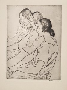 Filles de la campagne, pub. 1927