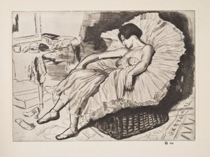 Danseuse endormie
