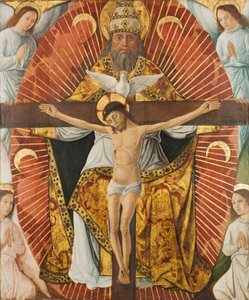 La Trinité, vers 1460 (huile sur bois) - Laurent Girardin
