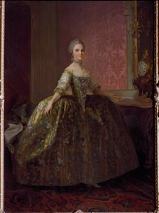 Portrait de Marie Louise de Bourbon Parme - Laurent Pecheux