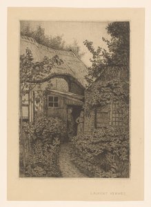 Maison avec homme et femme - Laurent Verwey van Udenhout