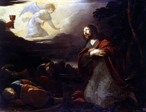 Christ au jardin des Oliviers - par Laurent de La Hyre (ou La Hire) - Laurent de La Hire or La Hyre