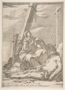 Christ et la Vierge au pied de la croix - Laurent de la Hyre