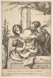 Sainte Famille avec un palmier, 1639