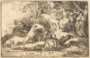 Narcisse à la source - Laurent de la Hyre