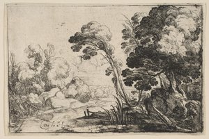 Rivière dans les bois - Laurent de la Hyre
