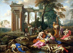 La Mort des enfants de Béthel, 1653 - Laurent de la Hyre