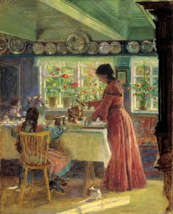 Verser le café du matin