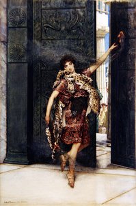 Danse devant la Thymele (détail) - Lawrence Alma Tadema